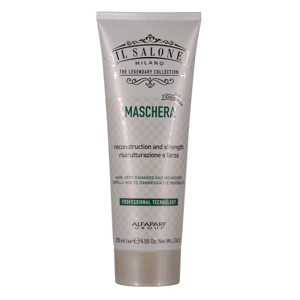 ال صالون - ماسك بالكيراتين لترميم وتقوية الشعر التالف والضعيف 250مل - ماسك أو قناع للشعر - توب جيت