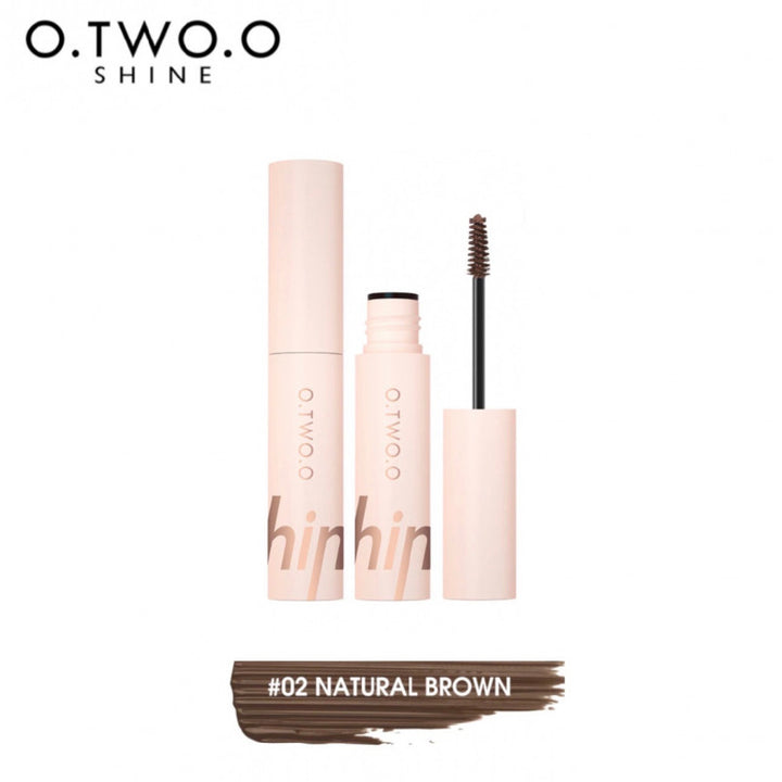 ماسكارا حواجب او تو او - ماسكارا كريمي للحواجب naturalbrown02 لتحديد وثبات طبيعي يدوم طوال اليوم