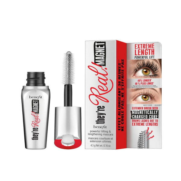 بنفيت - ماسكارا ريل ماجنيت ميني-اسود - ماسكارا رموش طويلة وكثيفة من توب جيت