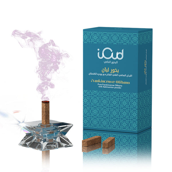 اي عود   البخور الذكي بخوراللبان الفاخر مع بودره الكلمنتان   16 عود بخور فاخر وعطر شرقي أصيل من توب جيت