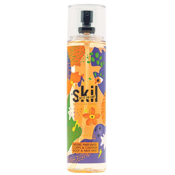 سكيل - معطر شعر وجسم - معطر الجسم و الشعر آيس كريم فانيليا 250 مل - متوفر على توب جيت