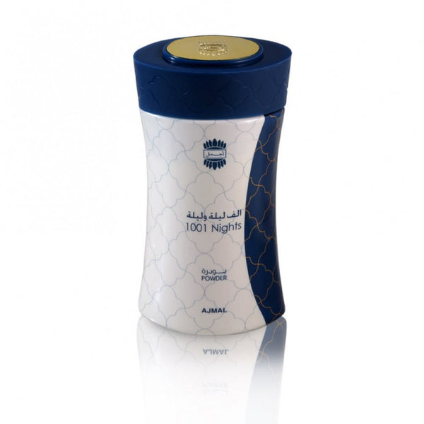 اجمل - معطر شعر وجسم - بودرة الف ليلة وليلة معطرة للجسم  80جم - متوفر على توب جيت