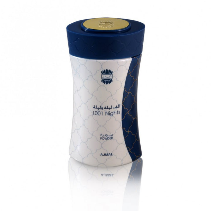 اجمل - معطر شعر وجسم - بودرة الف ليلة وليلة معطرة للجسم  80جم - متوفر على توب جيت