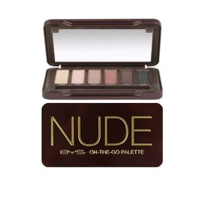 بي واي اس - علبة ضلال عيون ON THE GO NUDE - ظلال عيون طويلة الثبات بألوان جذابة