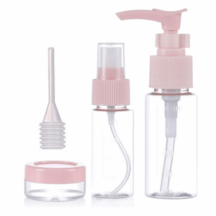 اتنشن كير - مجموعة علب فارغة للعناية اليومية - منتج للعناية بالشعر - توب جيت