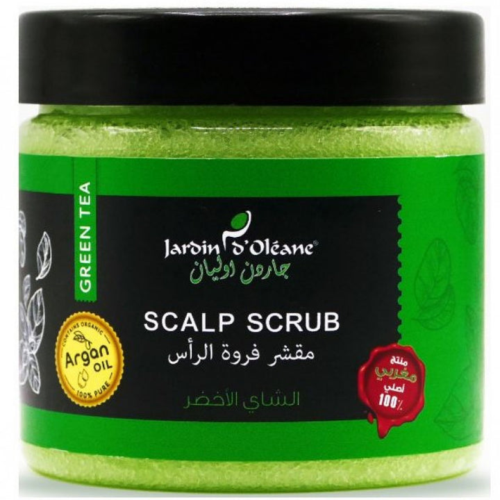 جاردن اوليان - مقشر فروة الرأس بالشاي الاخضر 250غ - منتج للعناية بالشعر - توب جيت
